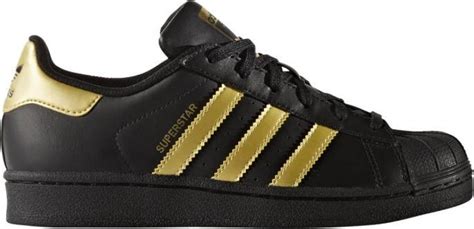 adidas originals superstar zwart goud|Adidas Superstar sneakers.